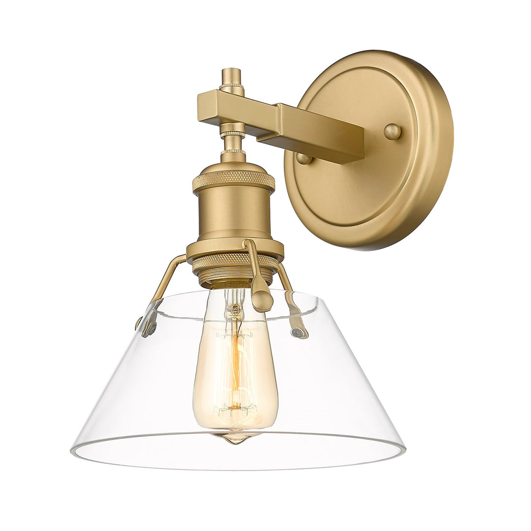 Orwell 1 Light Bath Vanity by Golden