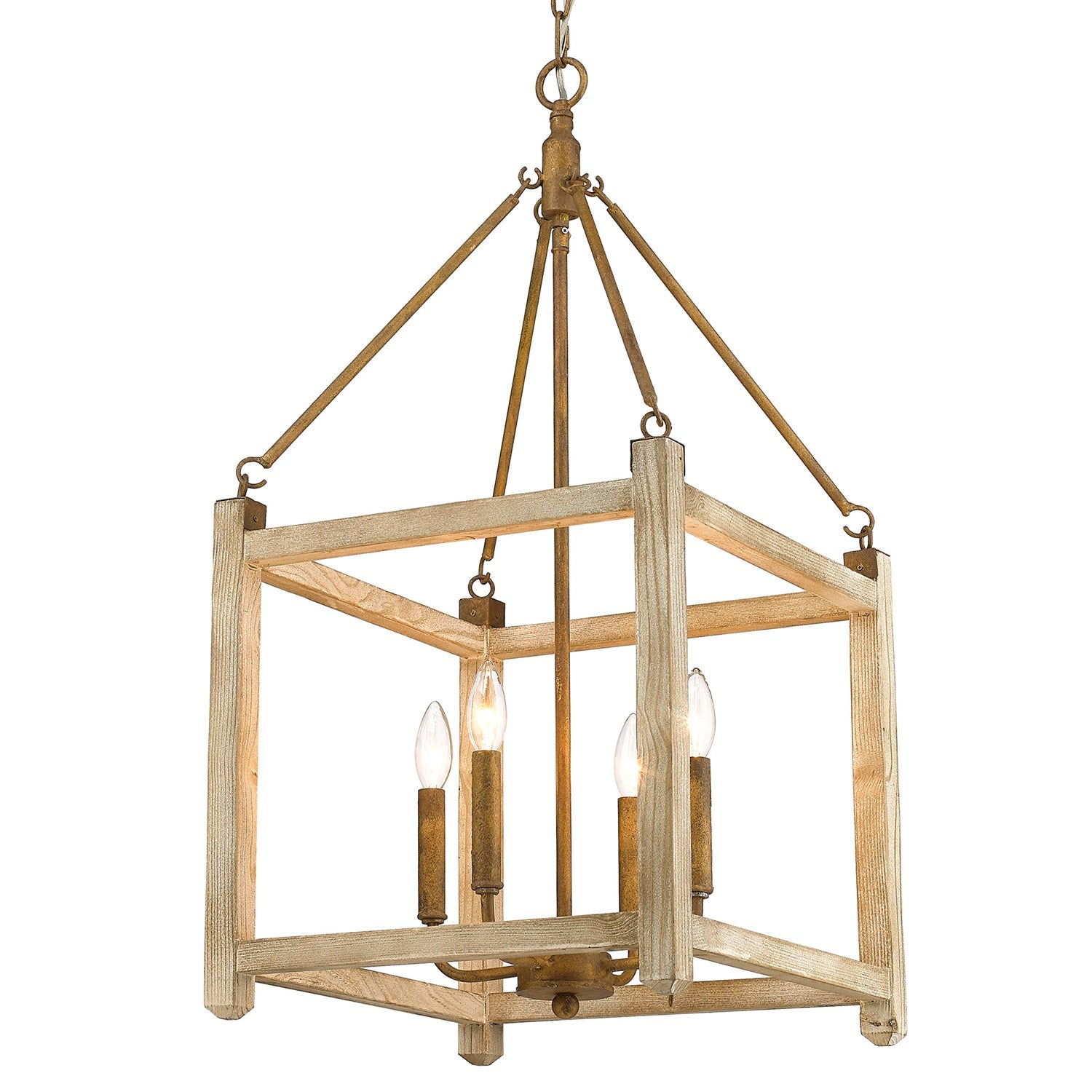 Orville 4 Light Pendant by Golden