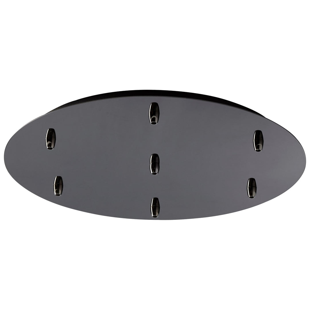 Pend Canopy 7Lt 21in - Gm by Oxygen Lighting