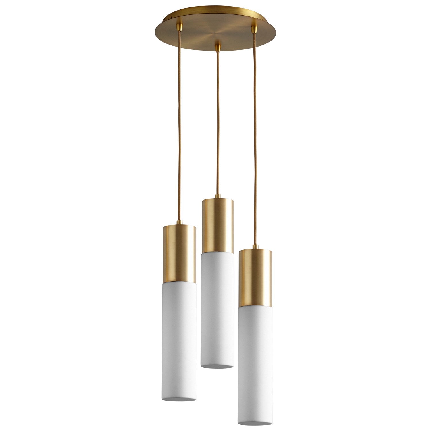 Pend Canopy 3Lt 13in - Agb by Oxygen Lighting