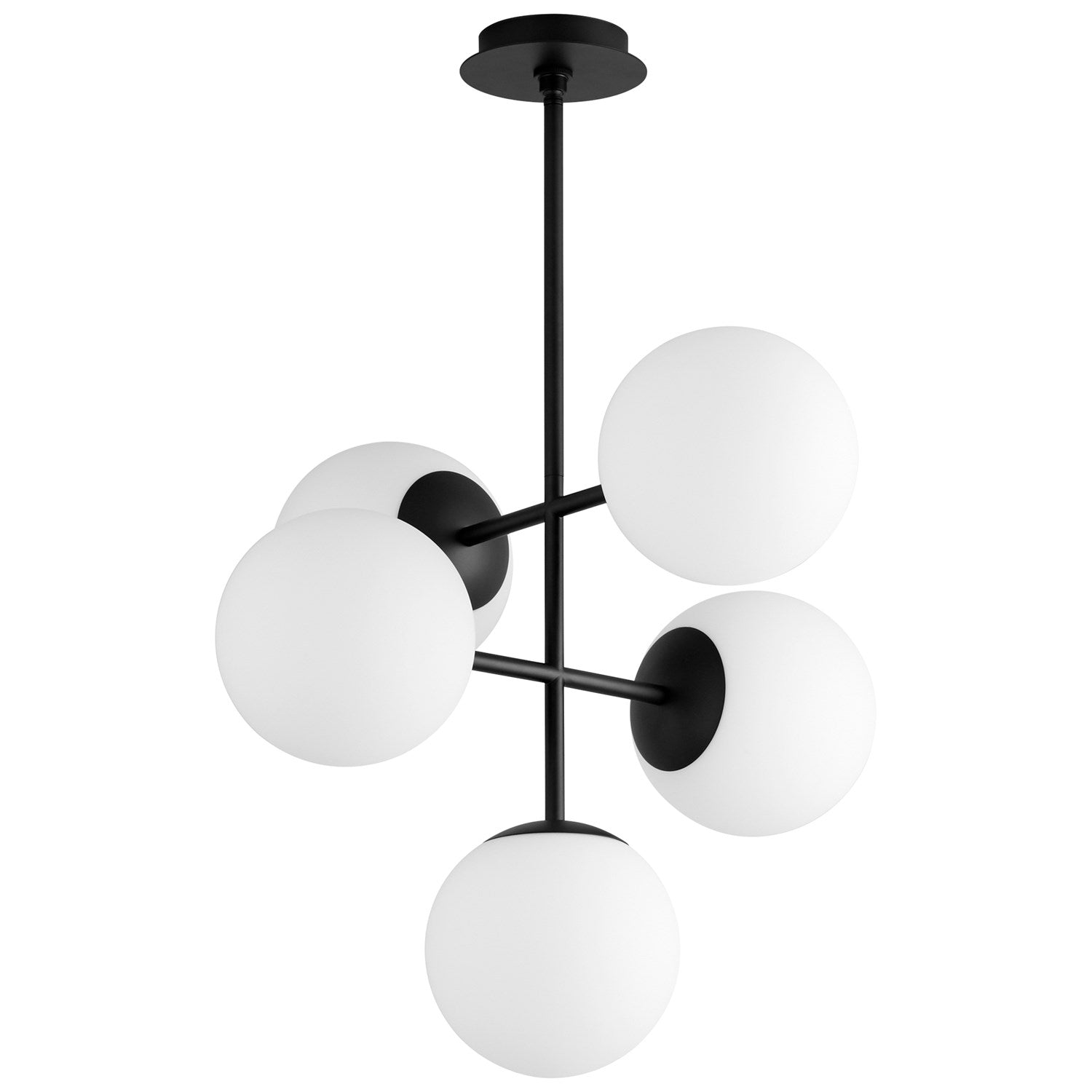 8in Pendant - Bk by Oxygen Lighting