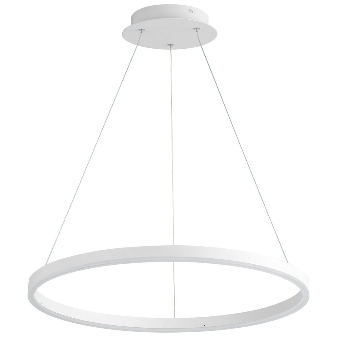 24in Pend - Wh by Oxygen Lighting