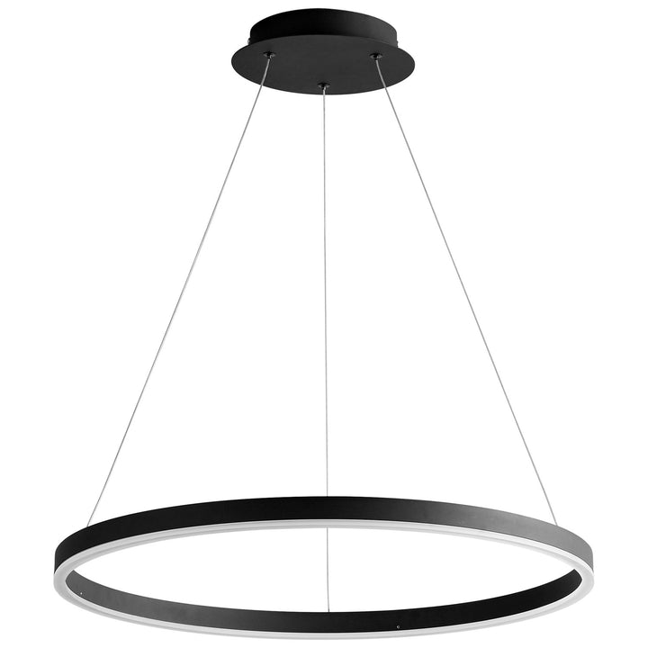 24in Pend - Bk by Oxygen Lighting