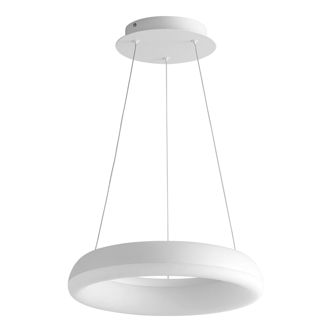 16in Pend - Wh by Oxygen Lighting