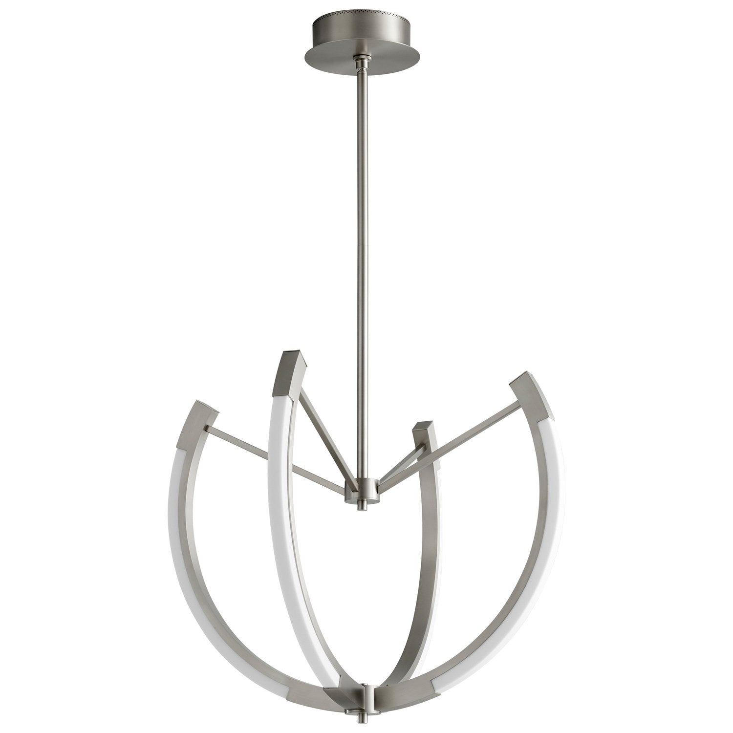 28in Led Chand - Sn by Oxygen Lighting