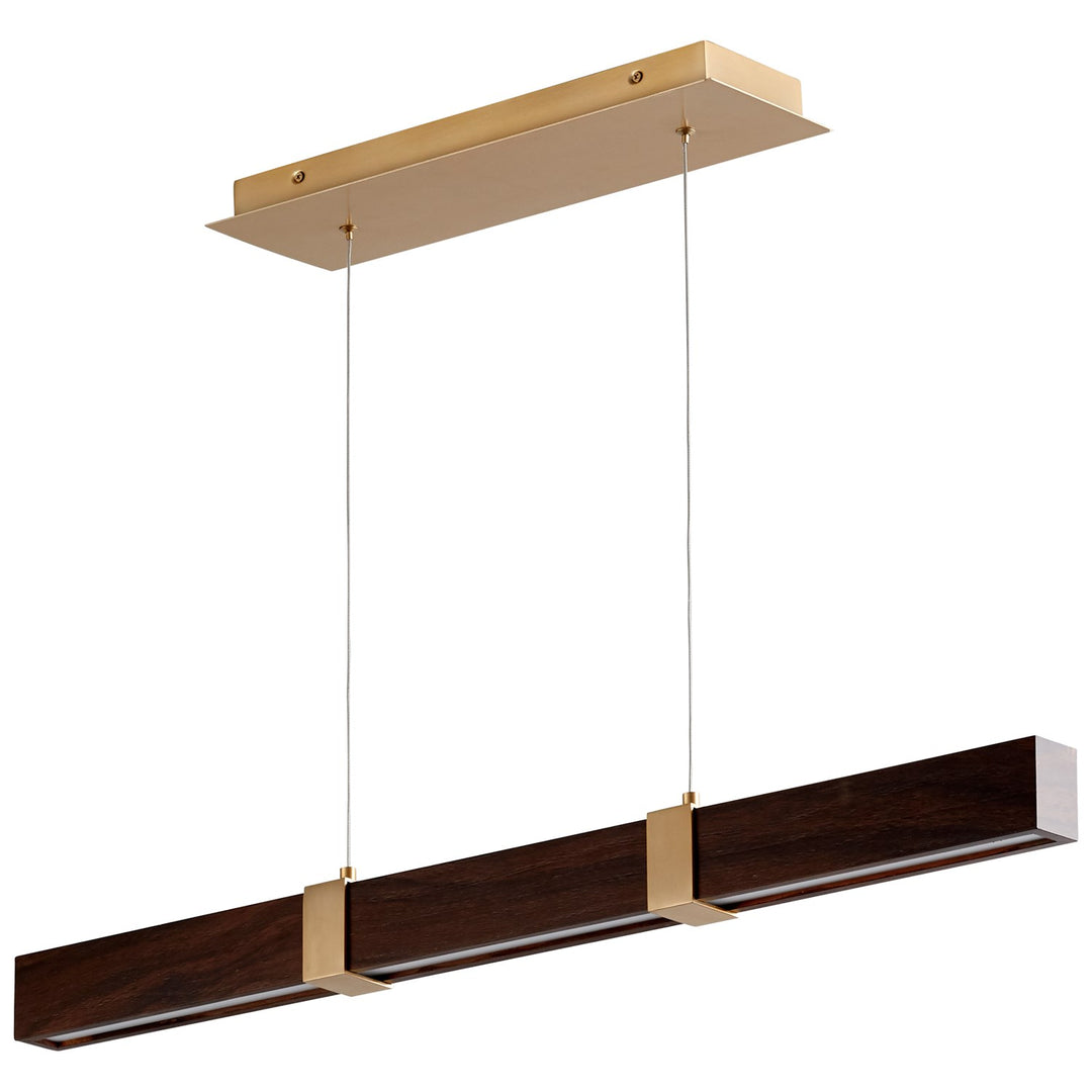 36in Walnut - Agb by Oxygen Lighting