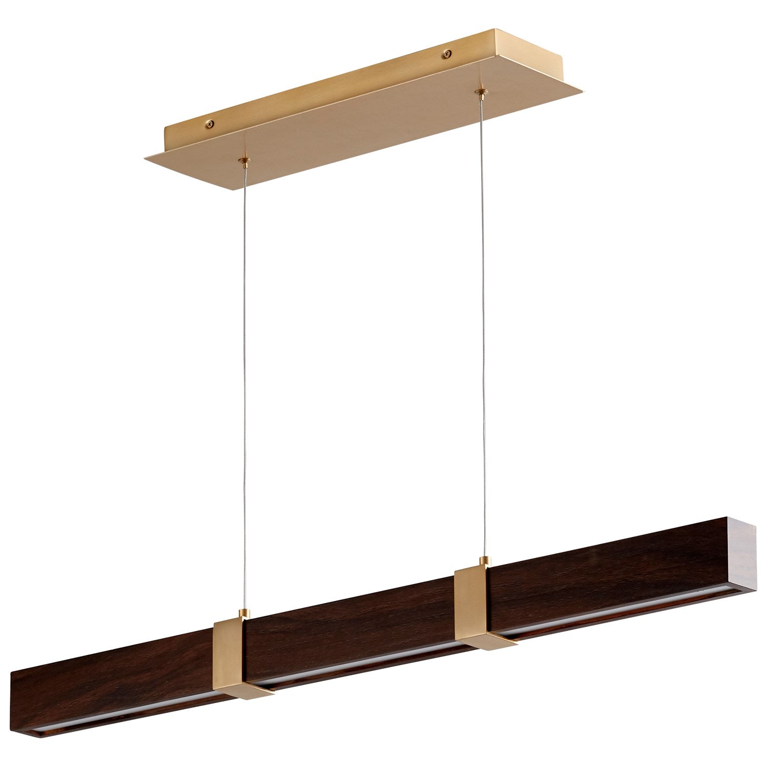 36in Walnut - Agb by Oxygen Lighting