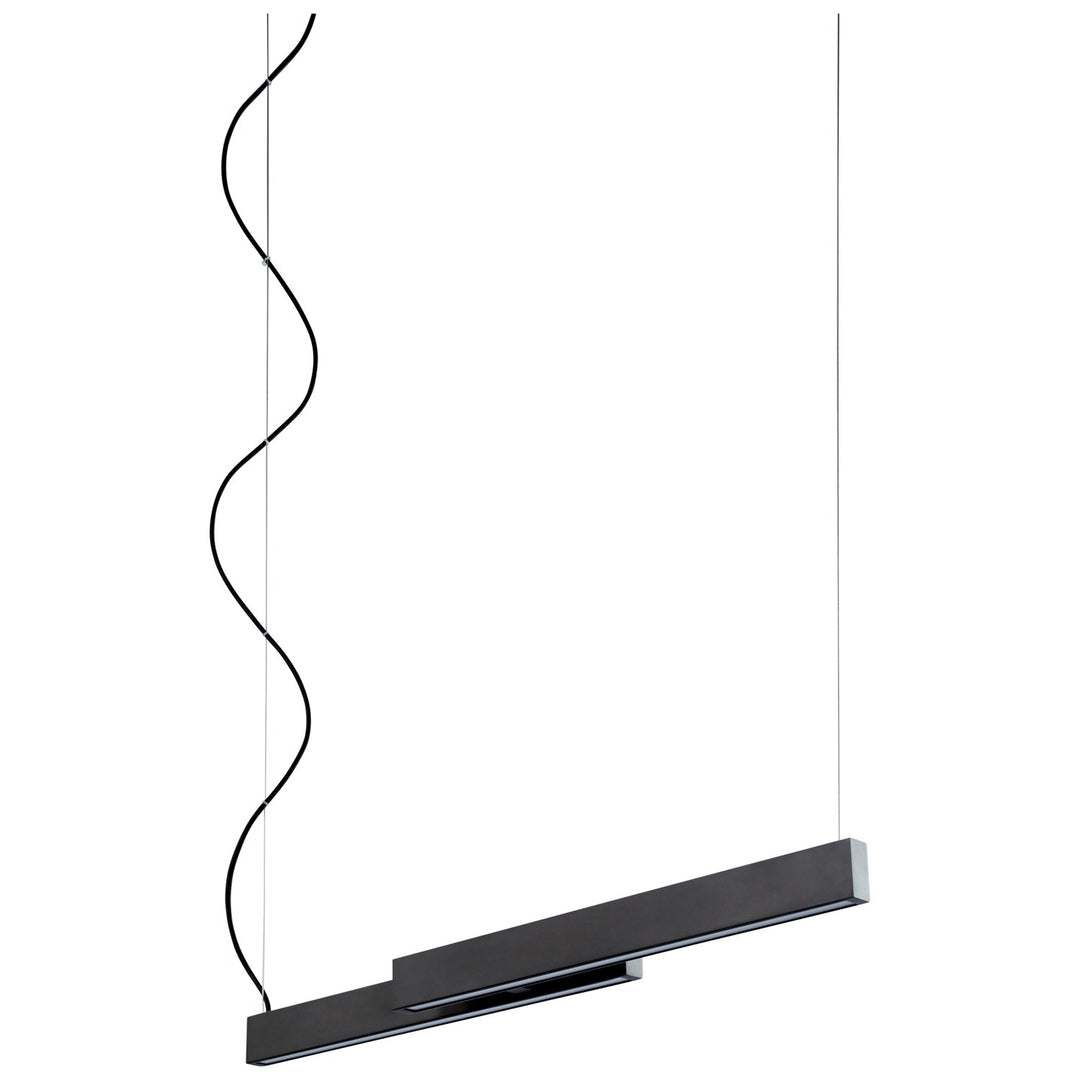 40in Uv Pend - Bk by Oxygen Lighting