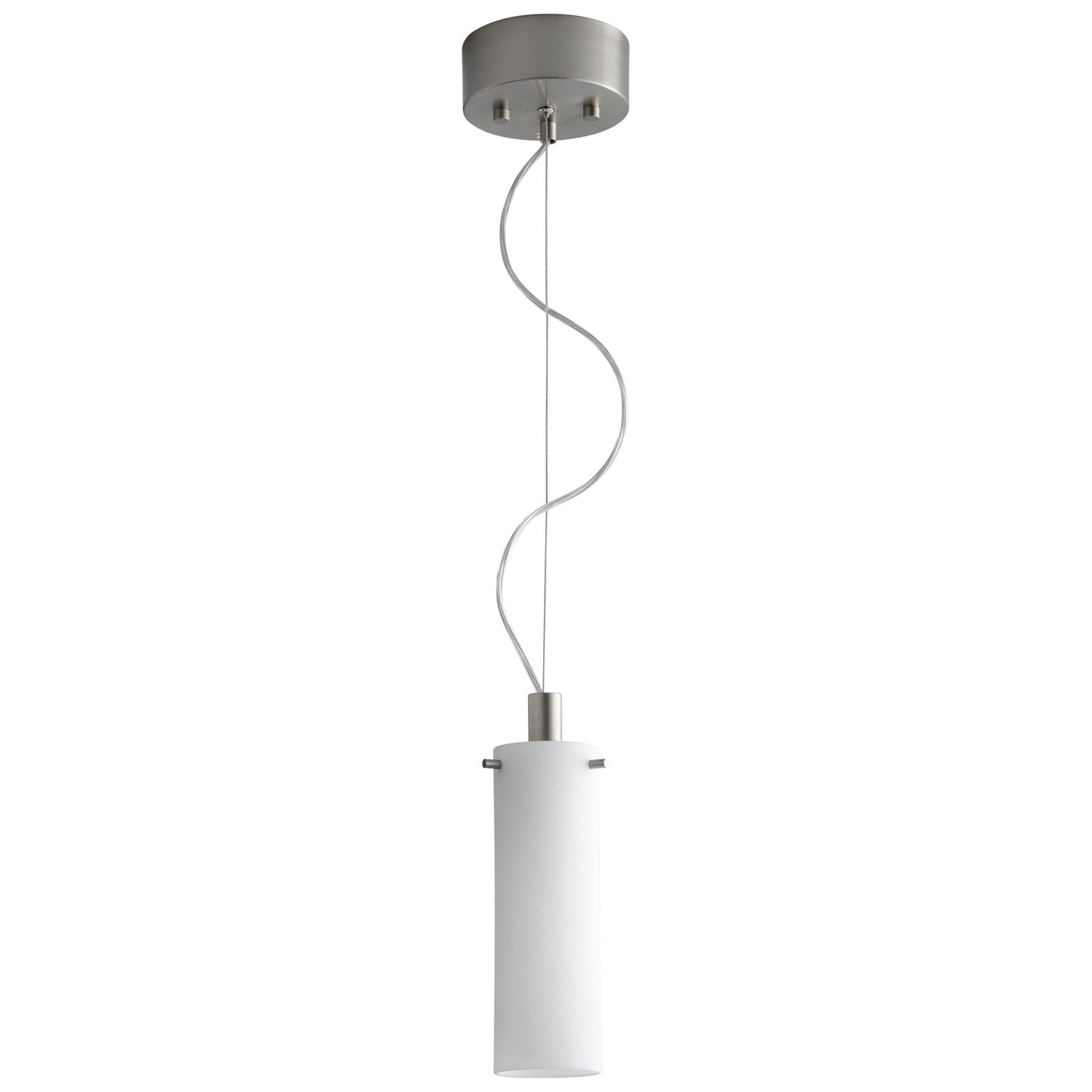 1Lt Cfl Pendant- Sn by Oxygen Lighting