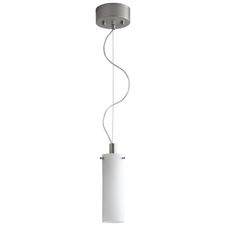 1Lt Cfl Pendant- Sn by Oxygen Lighting