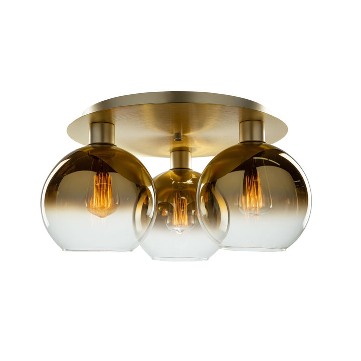 3 Light Semi-Flush Mount by Artcraft
