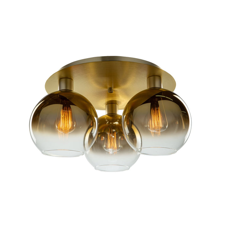 3 Light Semi-Flush Mount