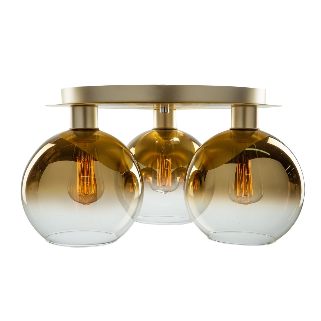 3 Light Semi-Flush Mount