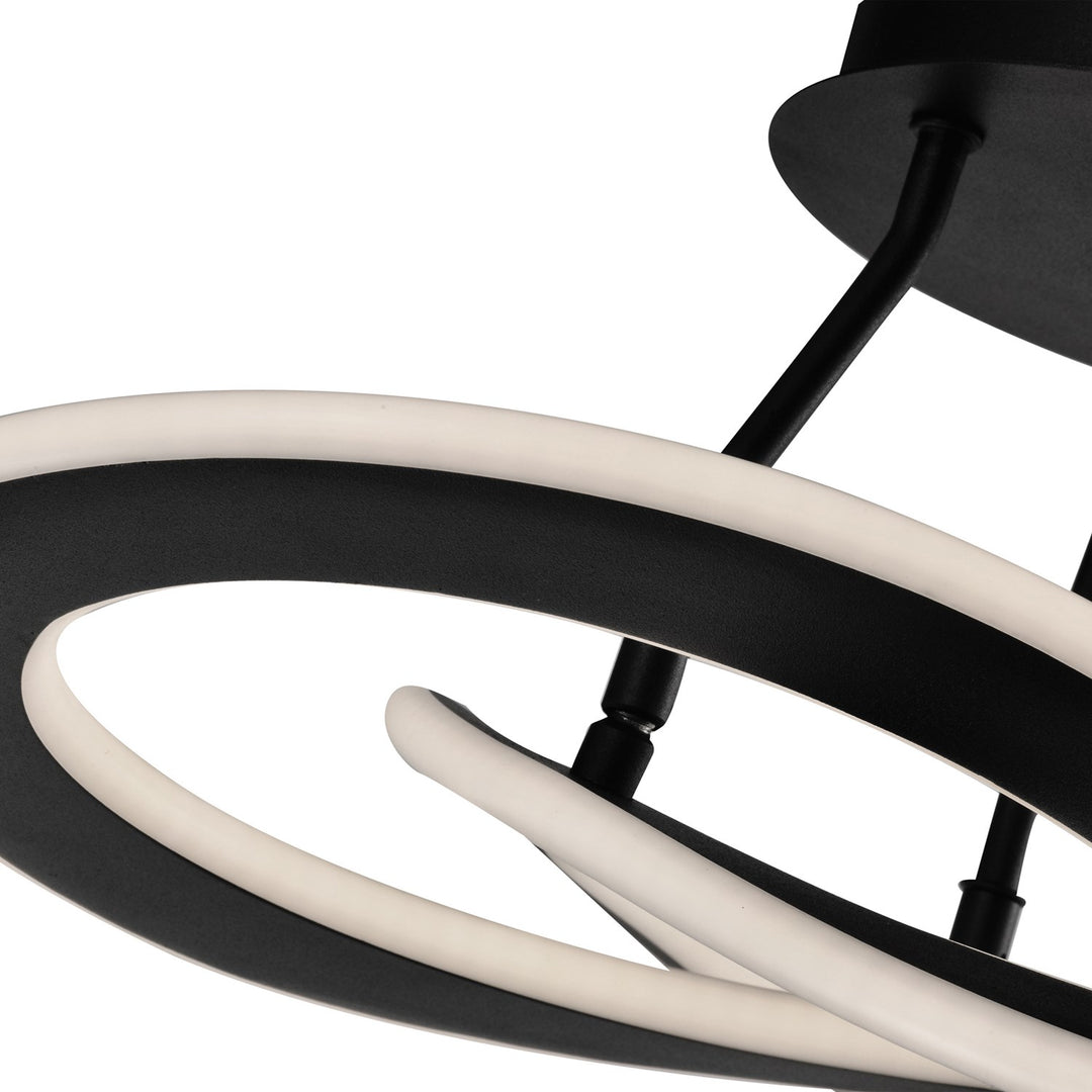 24W Led Semi-Flush Mount