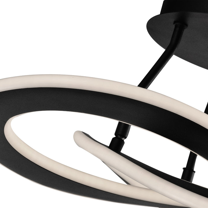 24W Led Semi-Flush Mount