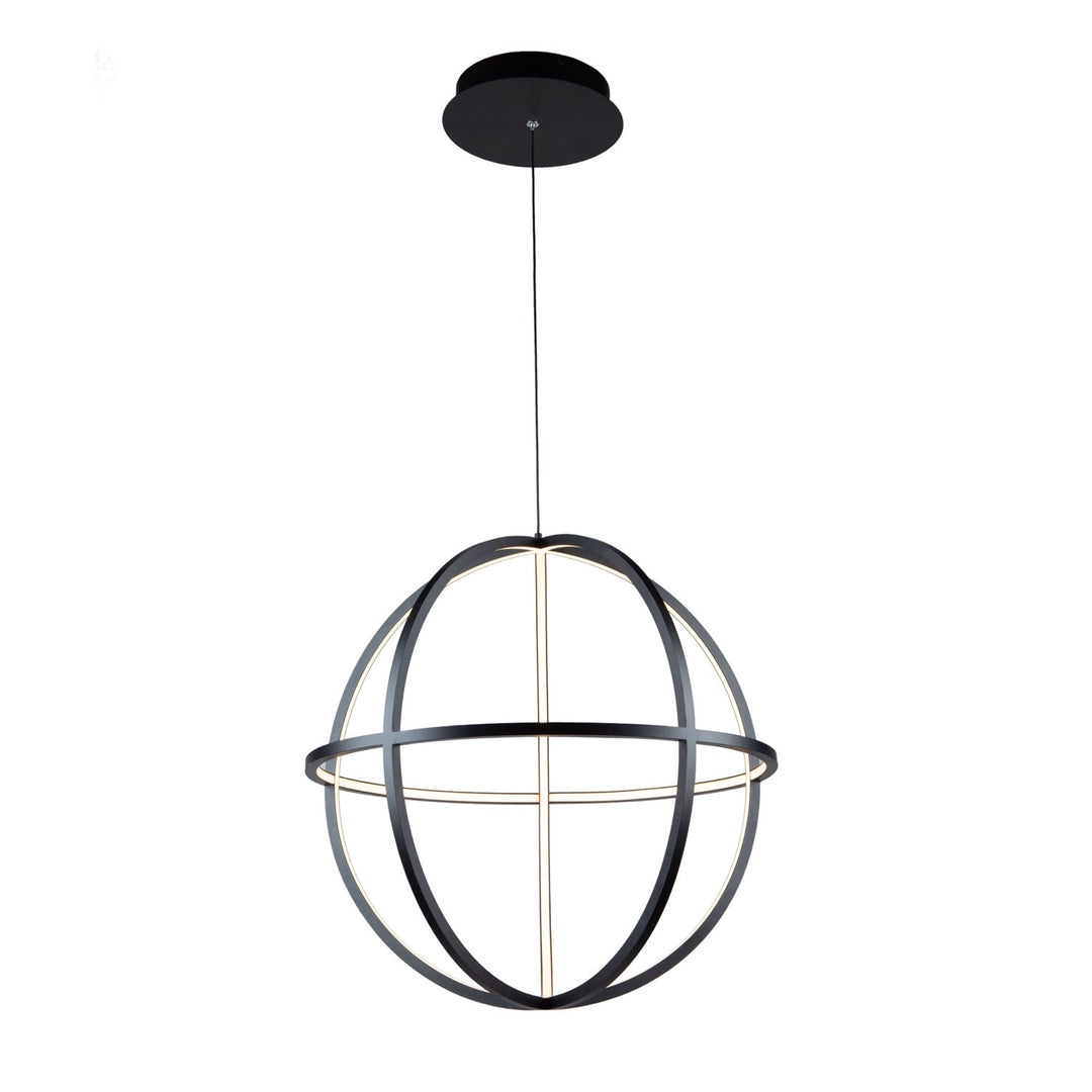 55W Led Orb Chandelier by Artcraft