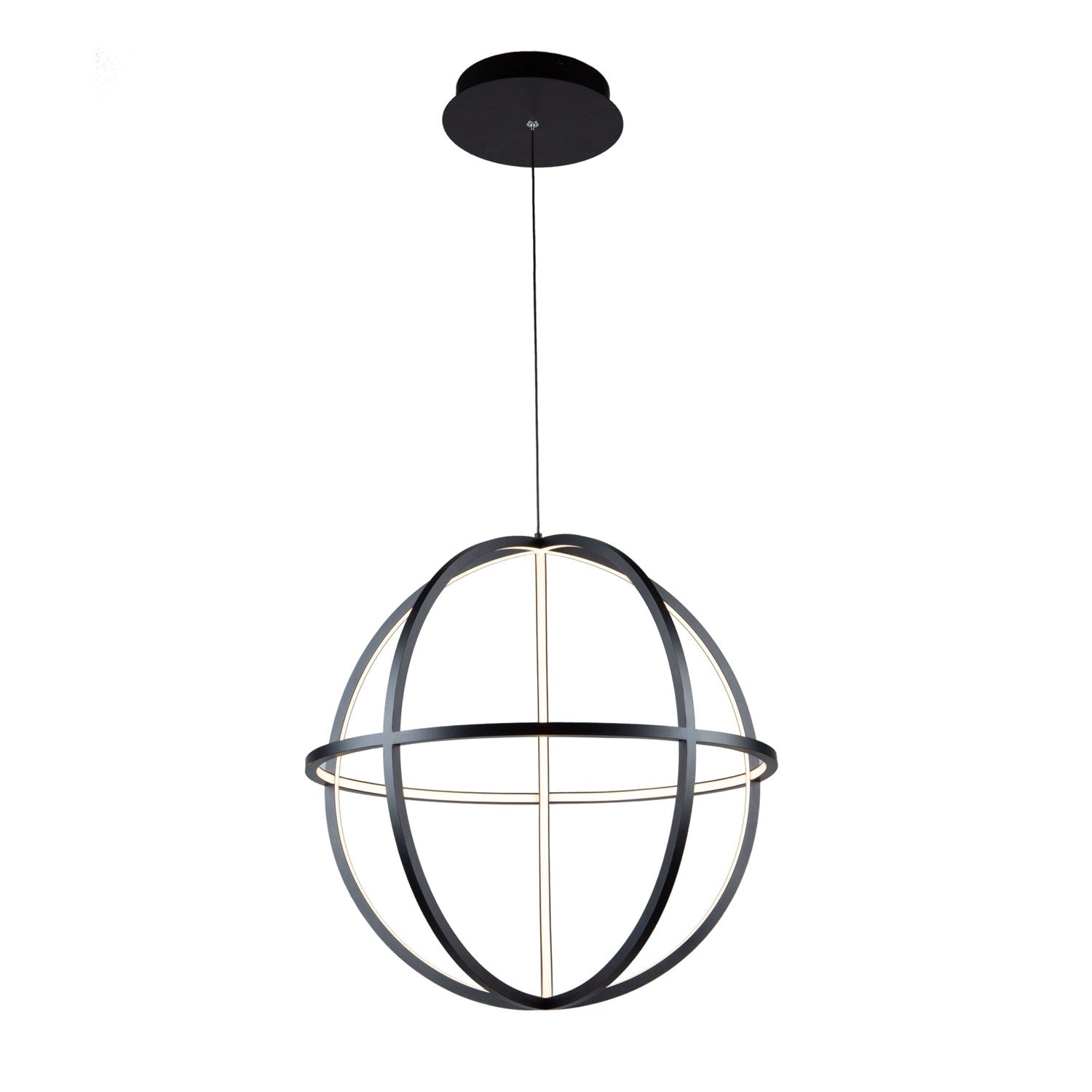 55W Led Orb Chandelier by Artcraft