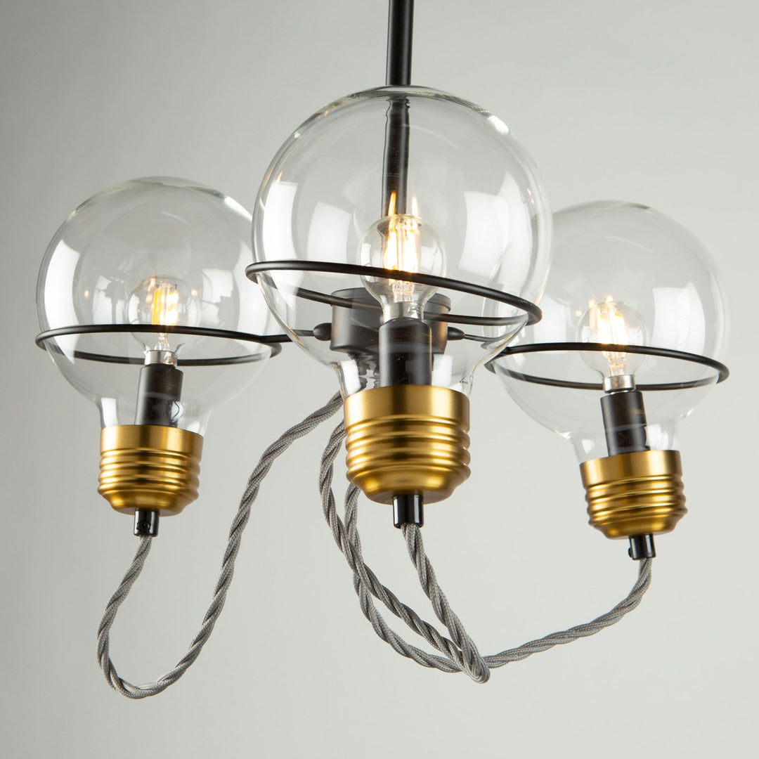 3 Light Semi-Flush Mount