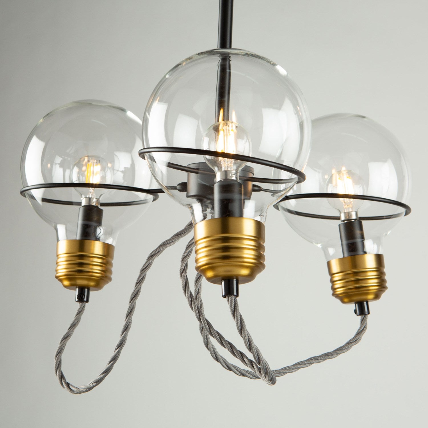 3 Light Semi-Flush Mount