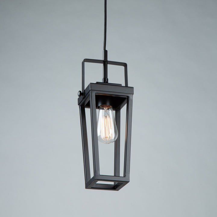 1 Light Pendant Black