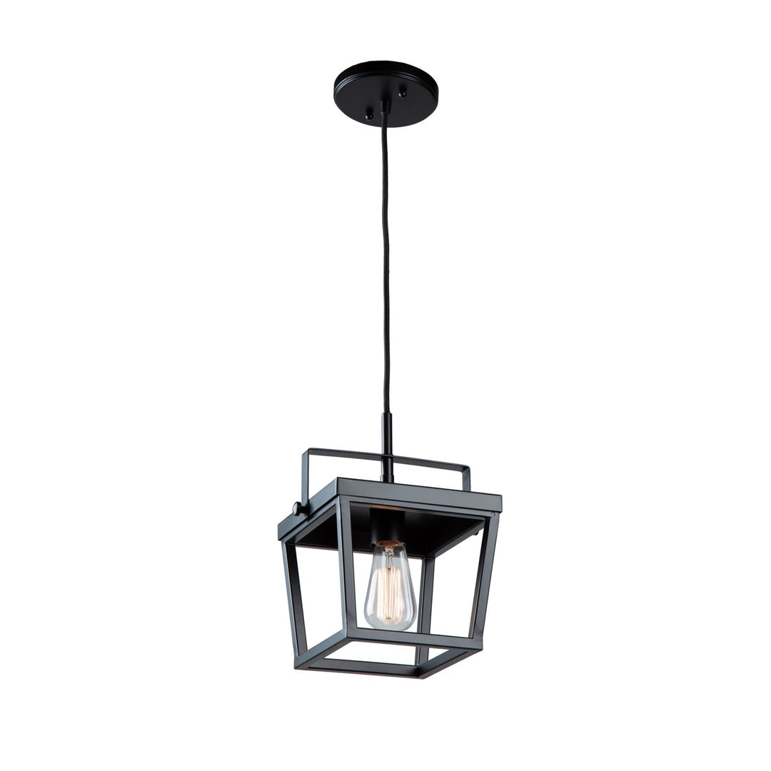 1 Light Pendant Black by Artcraft