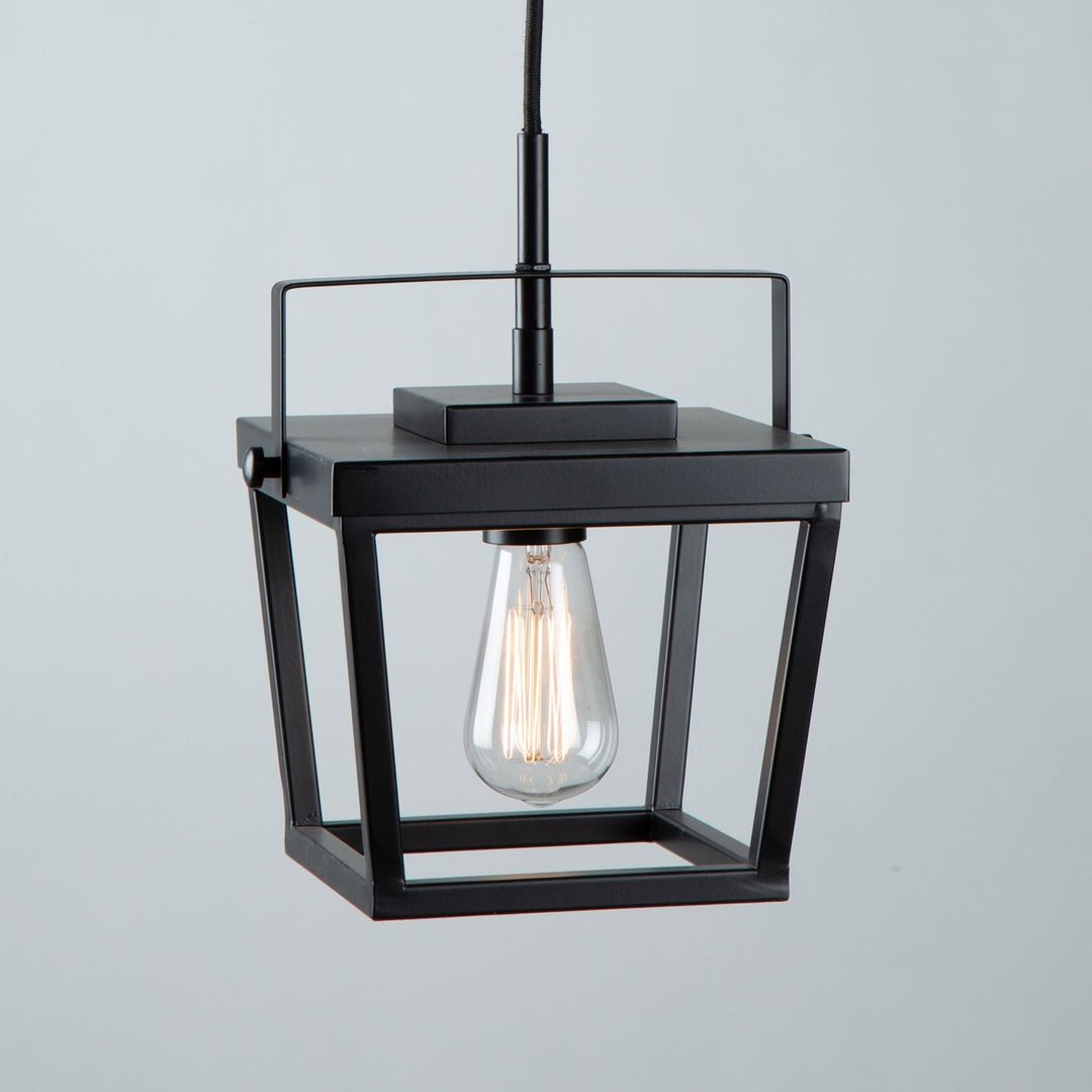 1 Light Pendant Black