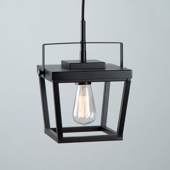 1 Light Pendant Black