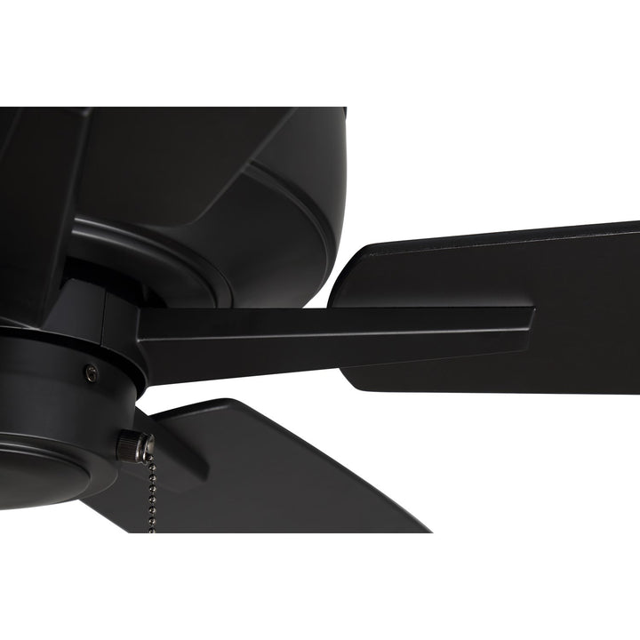 60in Super Pro 60 in Flat Black  w/ Flat Black/Greywood Blades