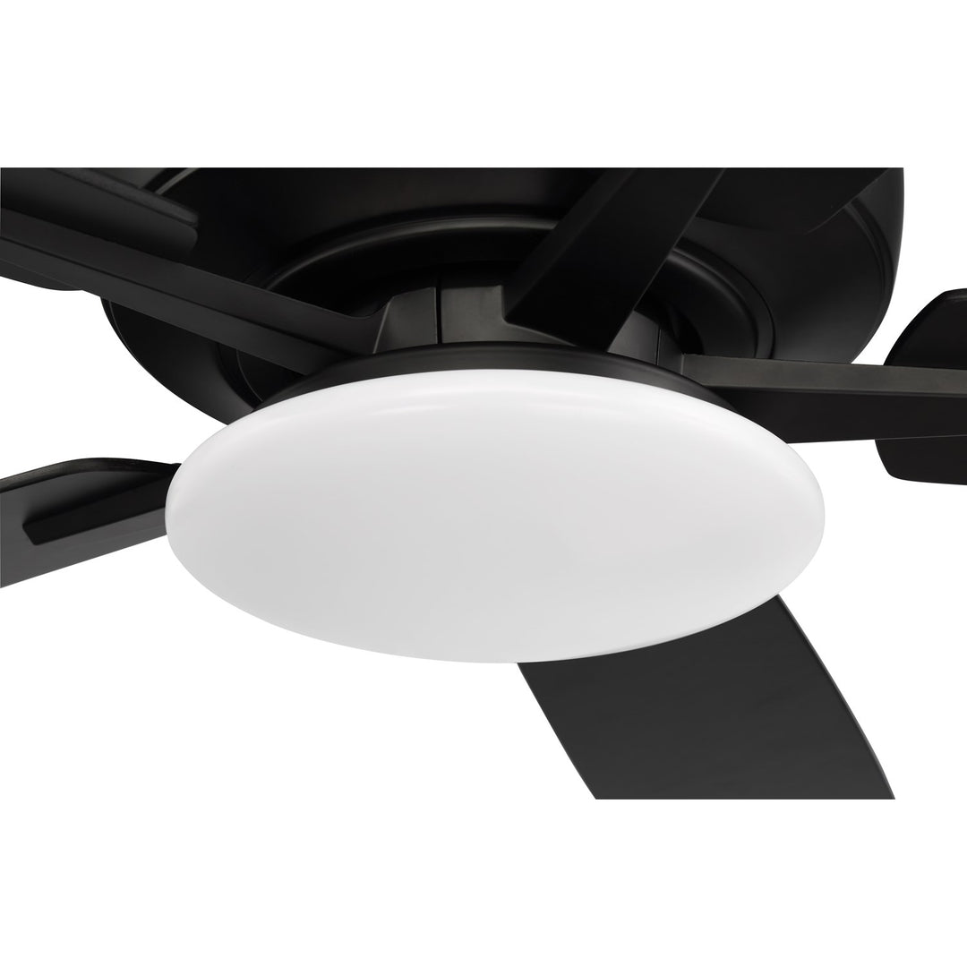 60in Super Pro 112 in Flat Black  w/ Flat Black/Greywood Blades