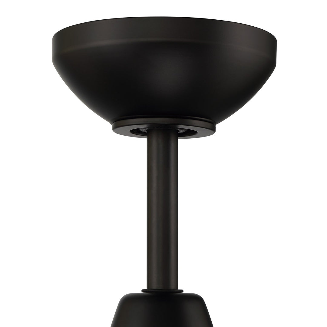 52in  Indoor/Outdoor in Flat Black  w/ Flat Black/Greywood Blades