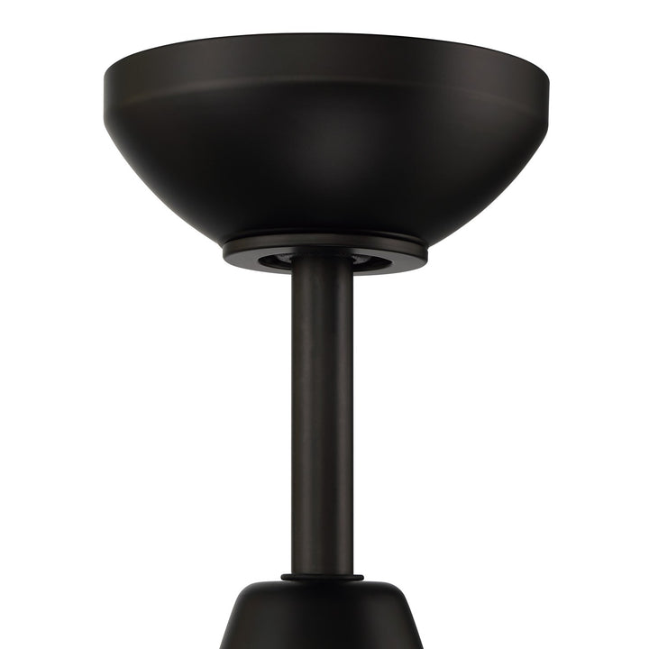 52in  Indoor/Outdoor in Flat Black  w/ Flat Black/Greywood Blades