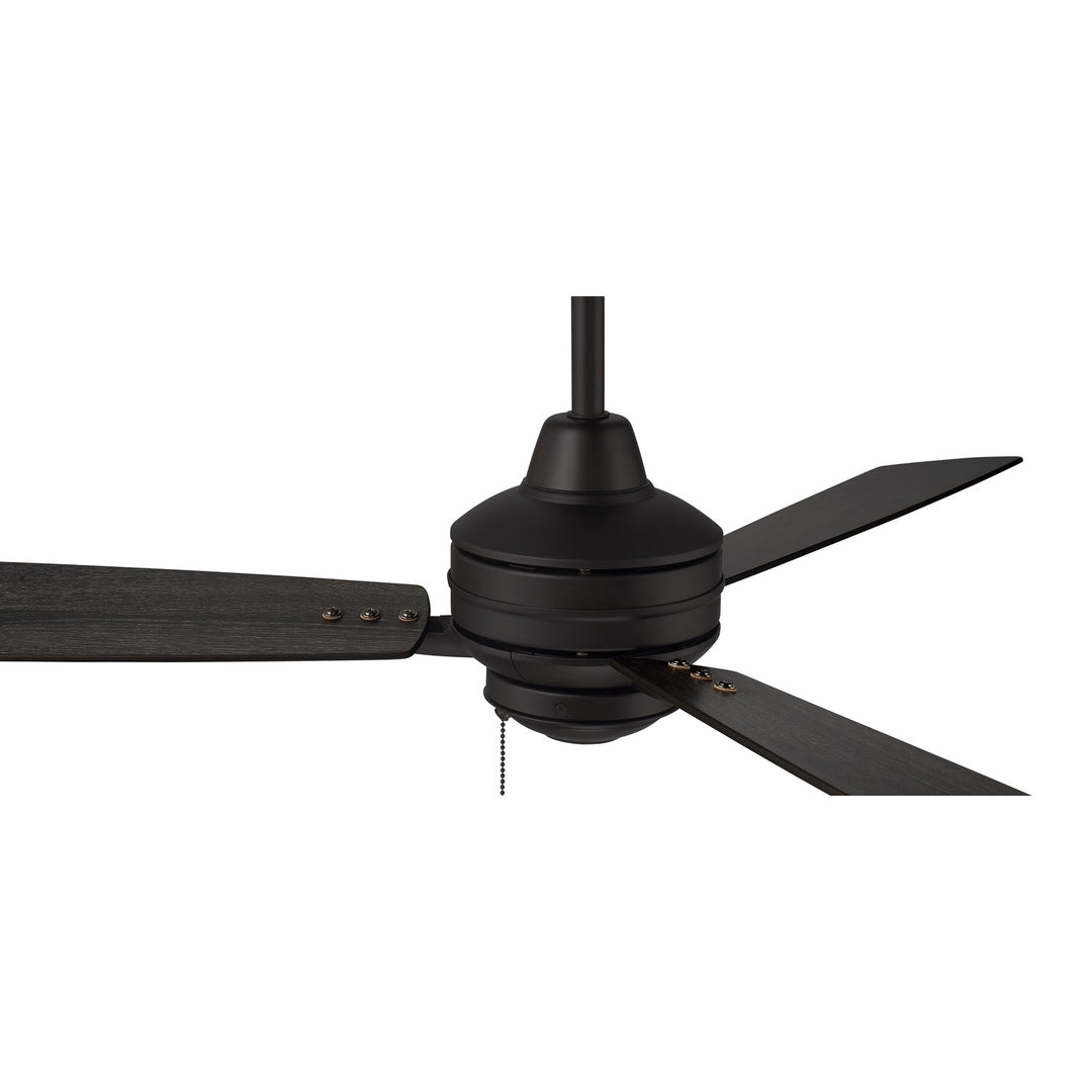 52in  Indoor/Outdoor in Flat Black  w/ Flat Black/Greywood Blades