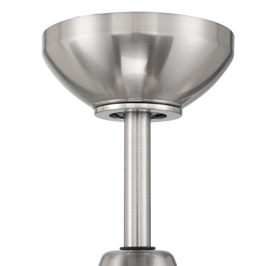 52in  in Brushed Polished Nickel w/ Brushed Nickel/Driftwood Blades