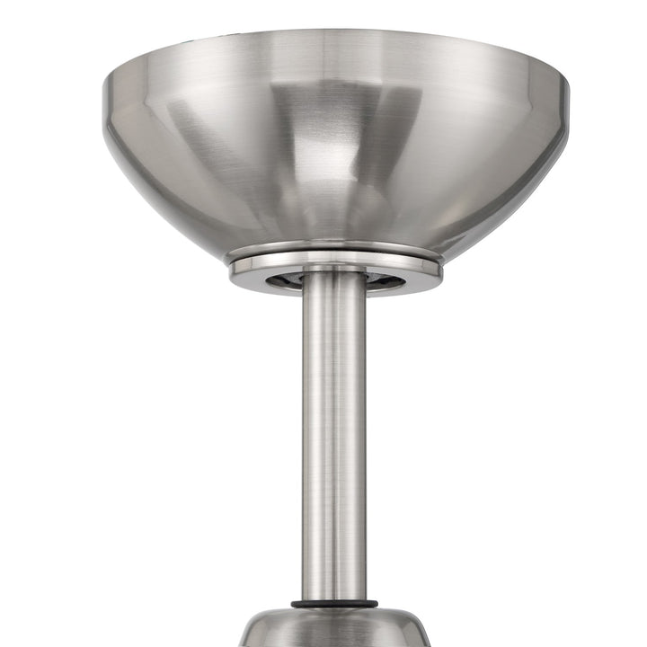 52in  in Brushed Polished Nickel w/ Brushed Nickel/Driftwood Blades