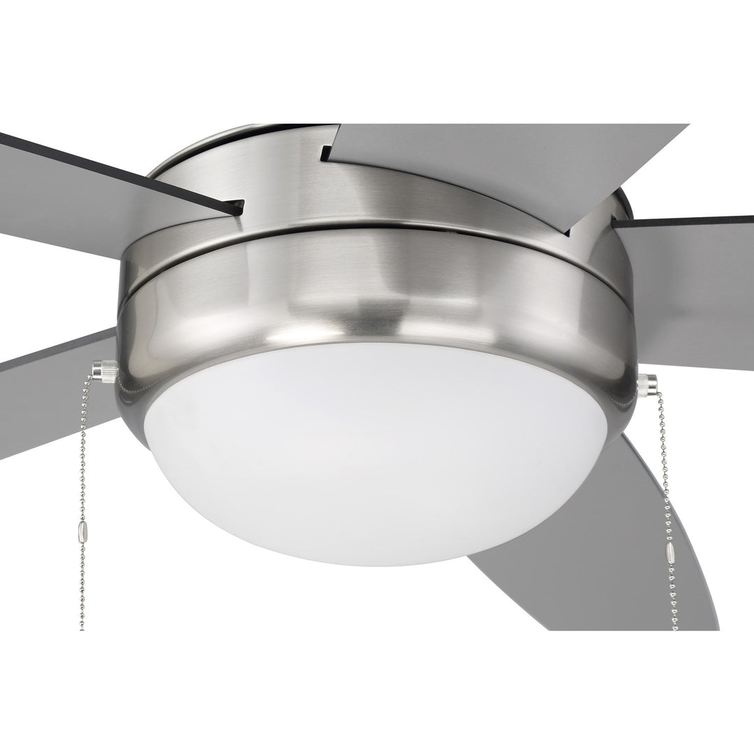 52in Energy Star Phaze 5 Ceiling Fan In Brushed Polished Nickel