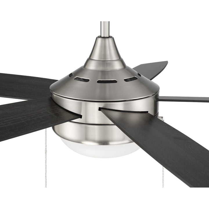52in Energy Star Phaze 5 Ceiling Fan In Brushed Polished Nickel