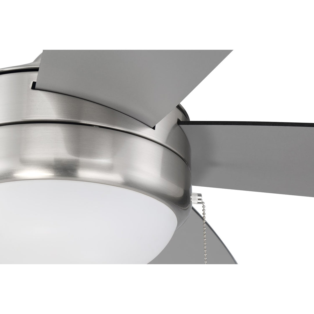 52in Energy Star Phaze 5 Ceiling Fan In Brushed Polished Nickel