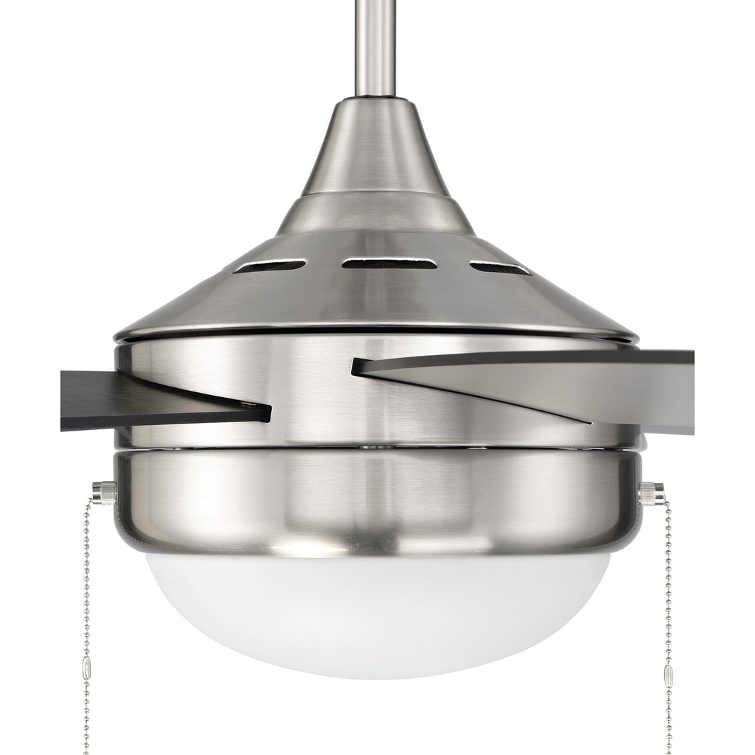 52in Energy Star Phaze 5 Ceiling Fan In Brushed Polished Nickel