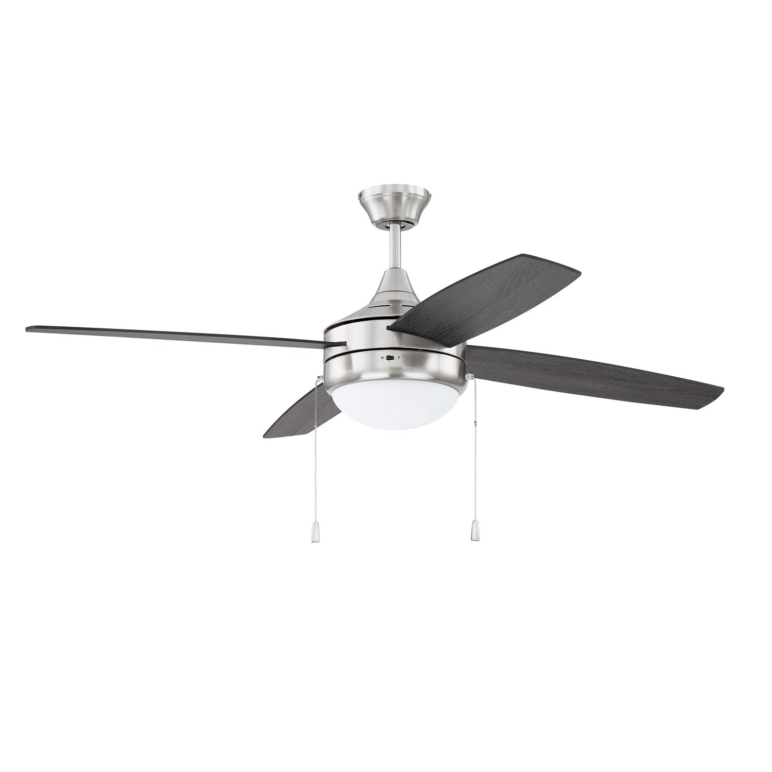 52in Energy Star Phaze 4 Ceiling Fan In Brushed Polished Nickel