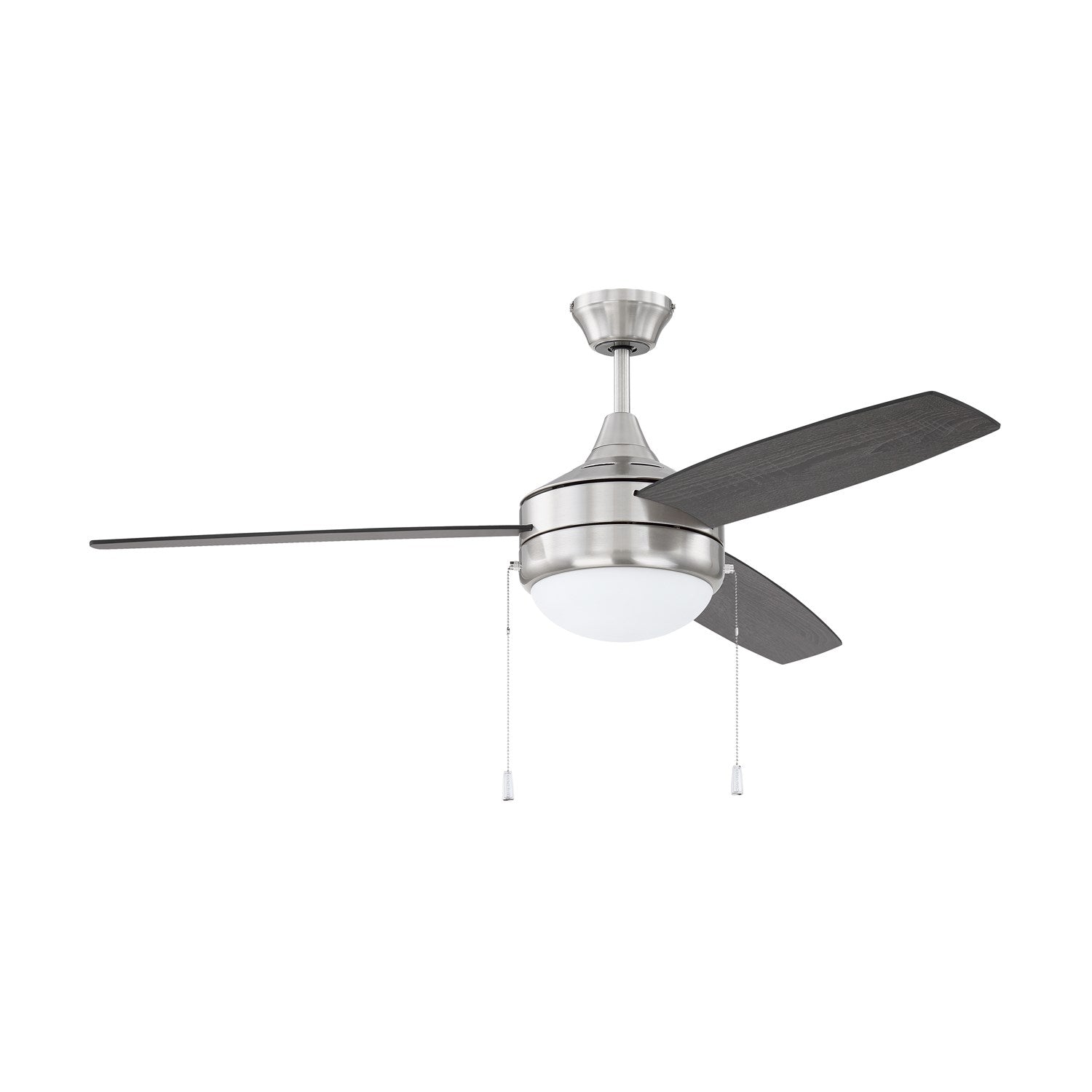 52in Energy Star Phaze 3 Ceiling Fan In Brushed Polished Nickel