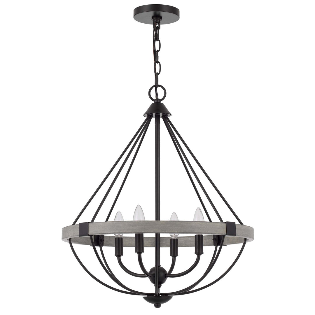 60W X 4  Metal Chandelier by CAL Lighting