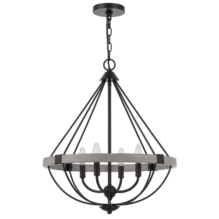 60W X 4  Metal Chandelier by CAL Lighting