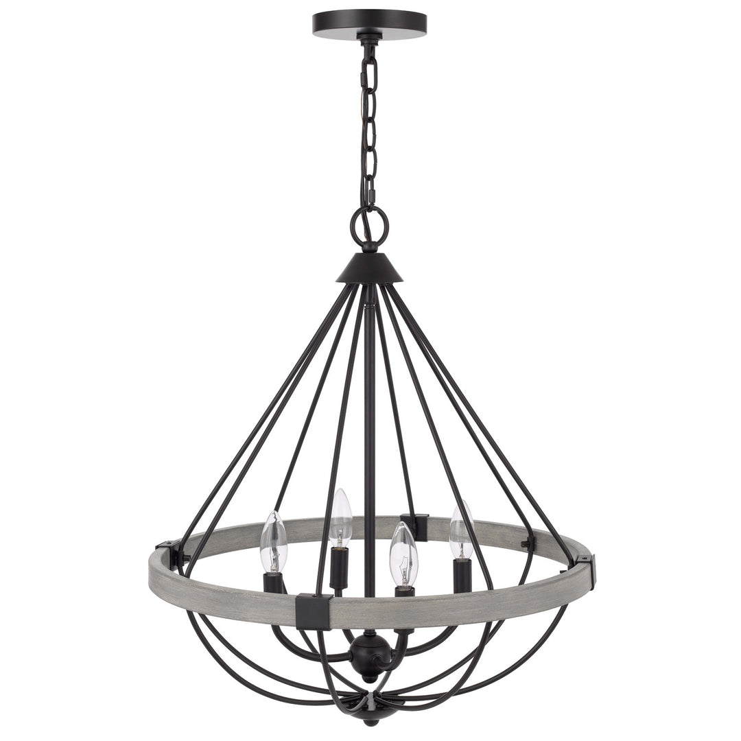 60W X 4  Metal Chandelier