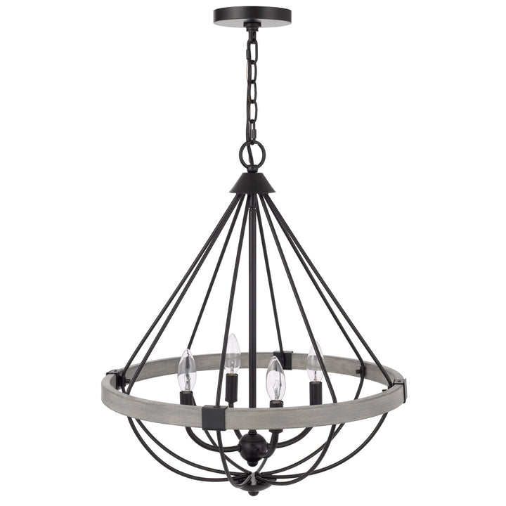 60W X 4  Metal Chandelier