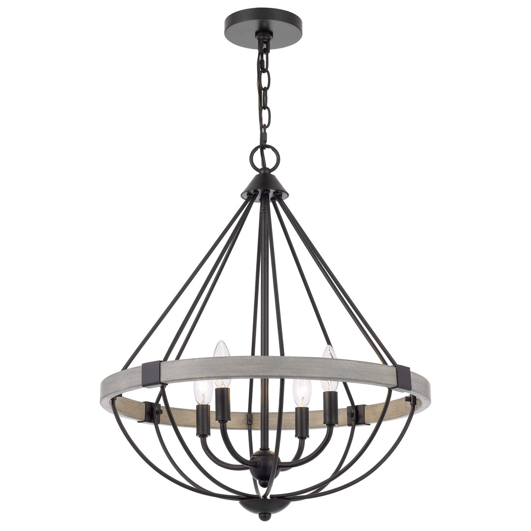 60W X 4  Metal Chandelier