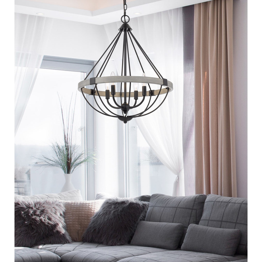 60W X 4  Metal Chandelier