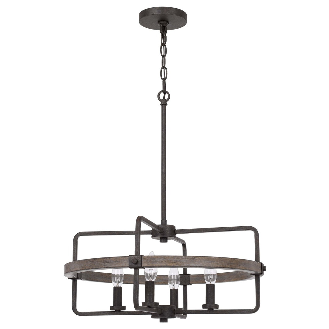 60W X 4  Metal Chandelier by CAL Lighting