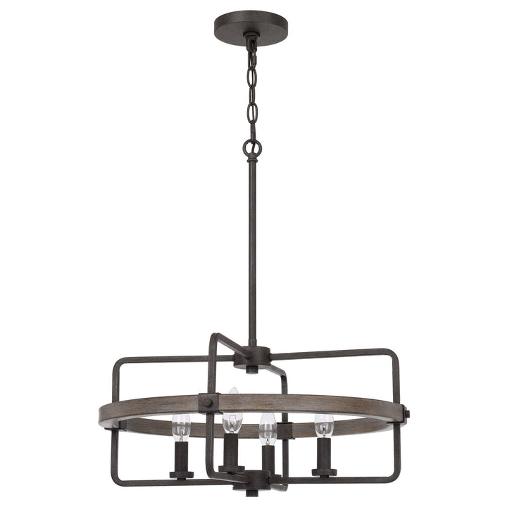 60W X 4  Metal Chandelier by CAL Lighting