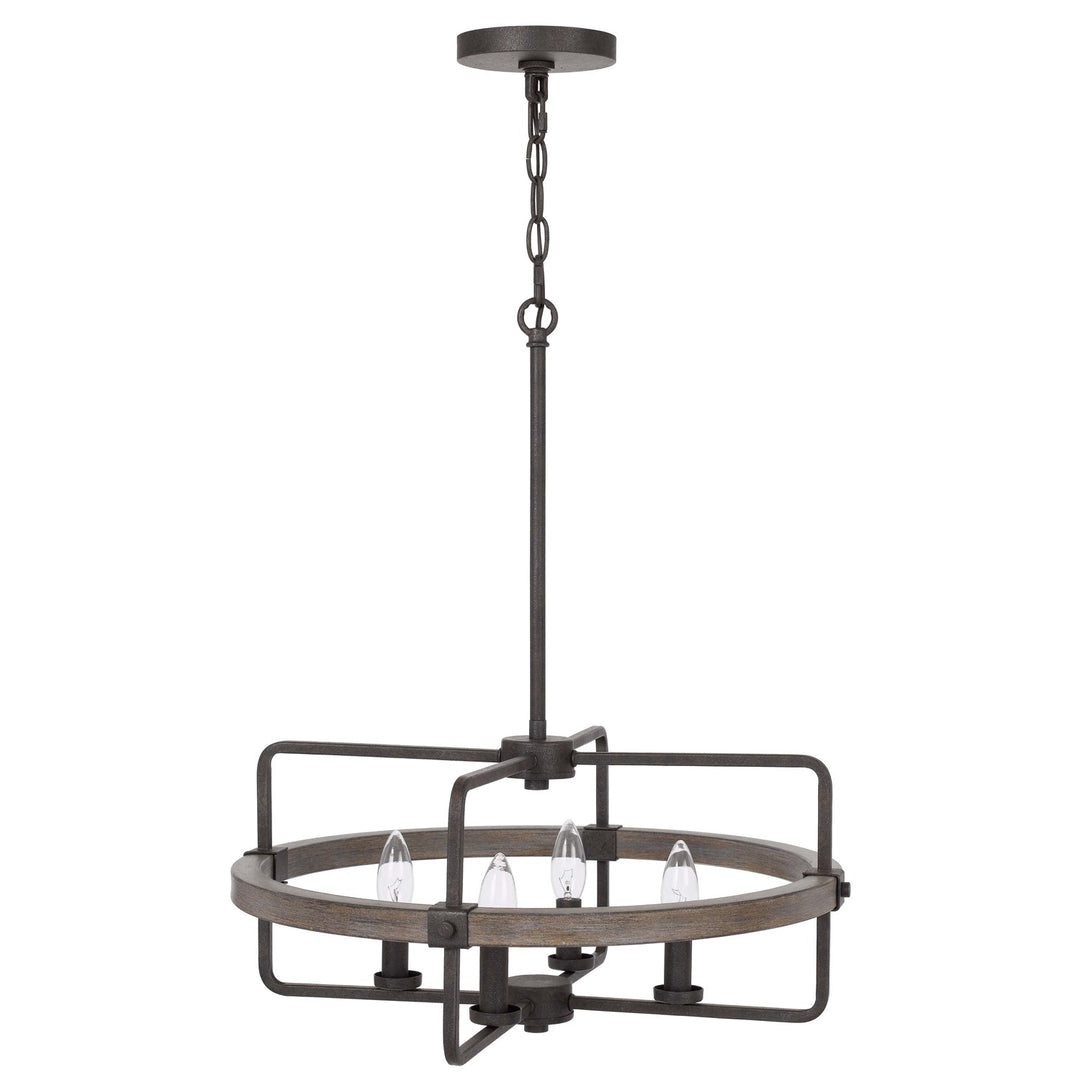 60W X 4  Metal Chandelier