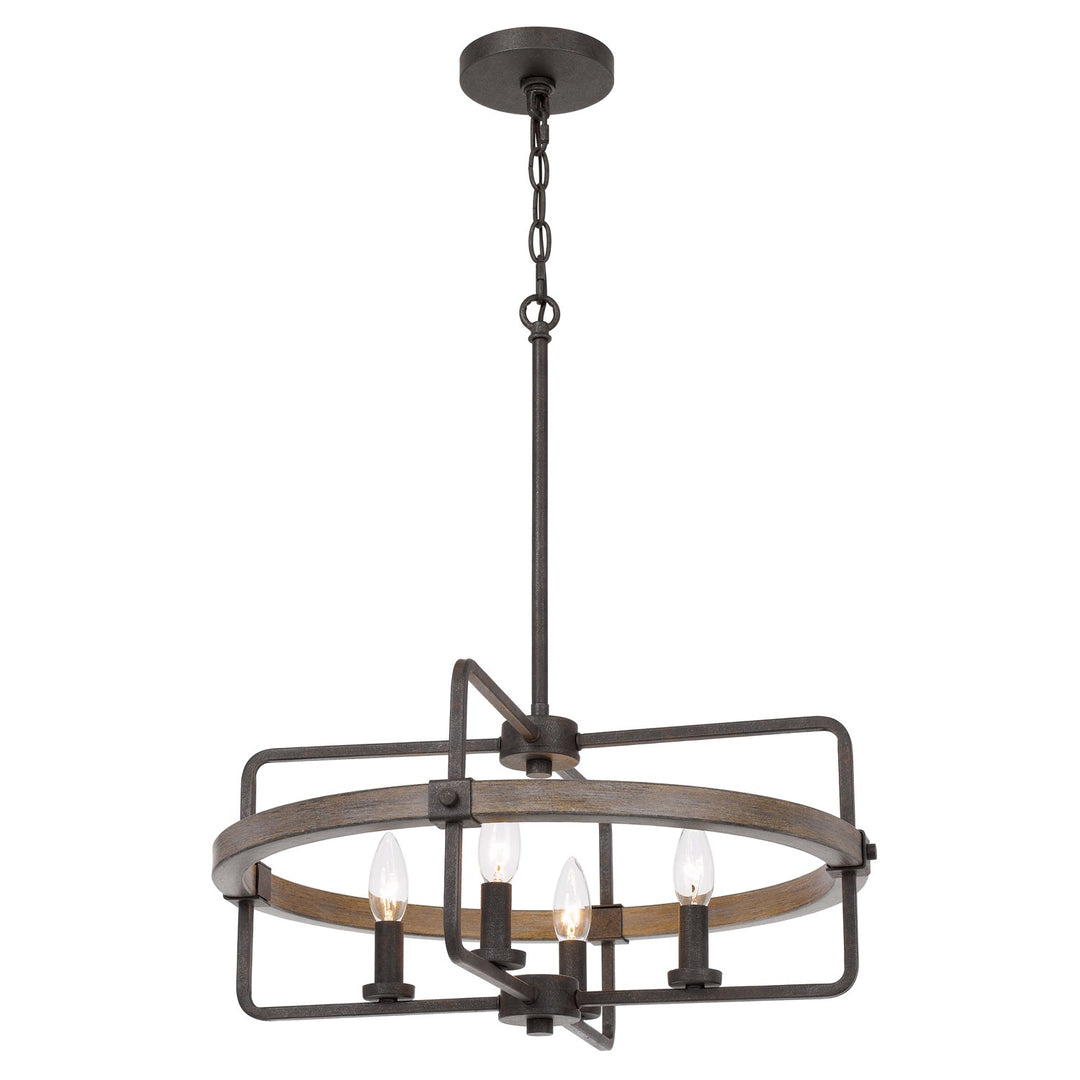 60W X 4  Metal Chandelier